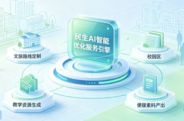 钟祥市AI普惠赋能民生服务 智能优化技术升级大众生活服务体验